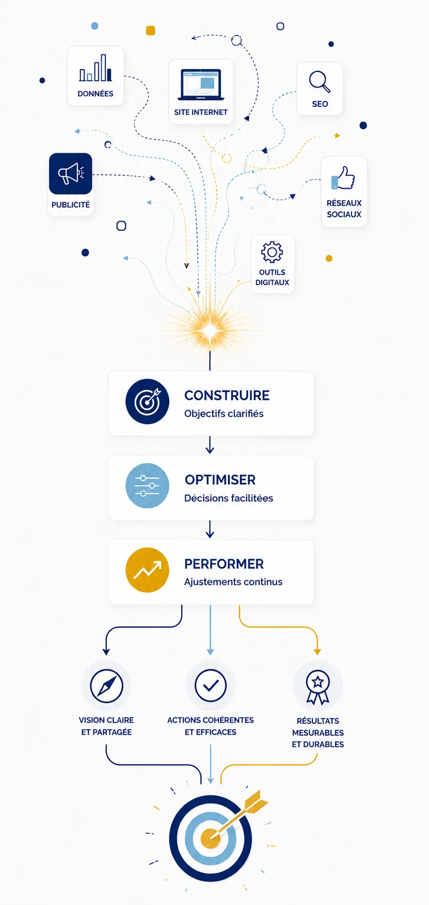 Méthode Étincelle Digitale pour transformer la complexité du digital en stratégie rentable : construire, optimiser et performer [mobile]